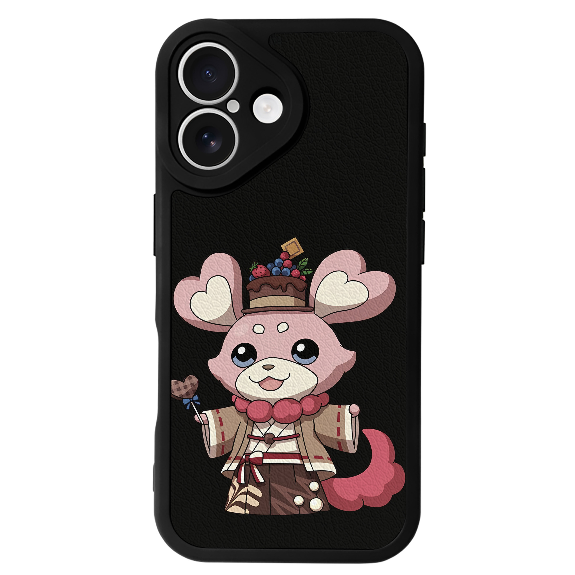（画像用） 妖怪ウォッチ Yo-kai Watch 【iPhone 16シリーズ対応】シリコンスマホケース（レザー調） 材質：シリコン
